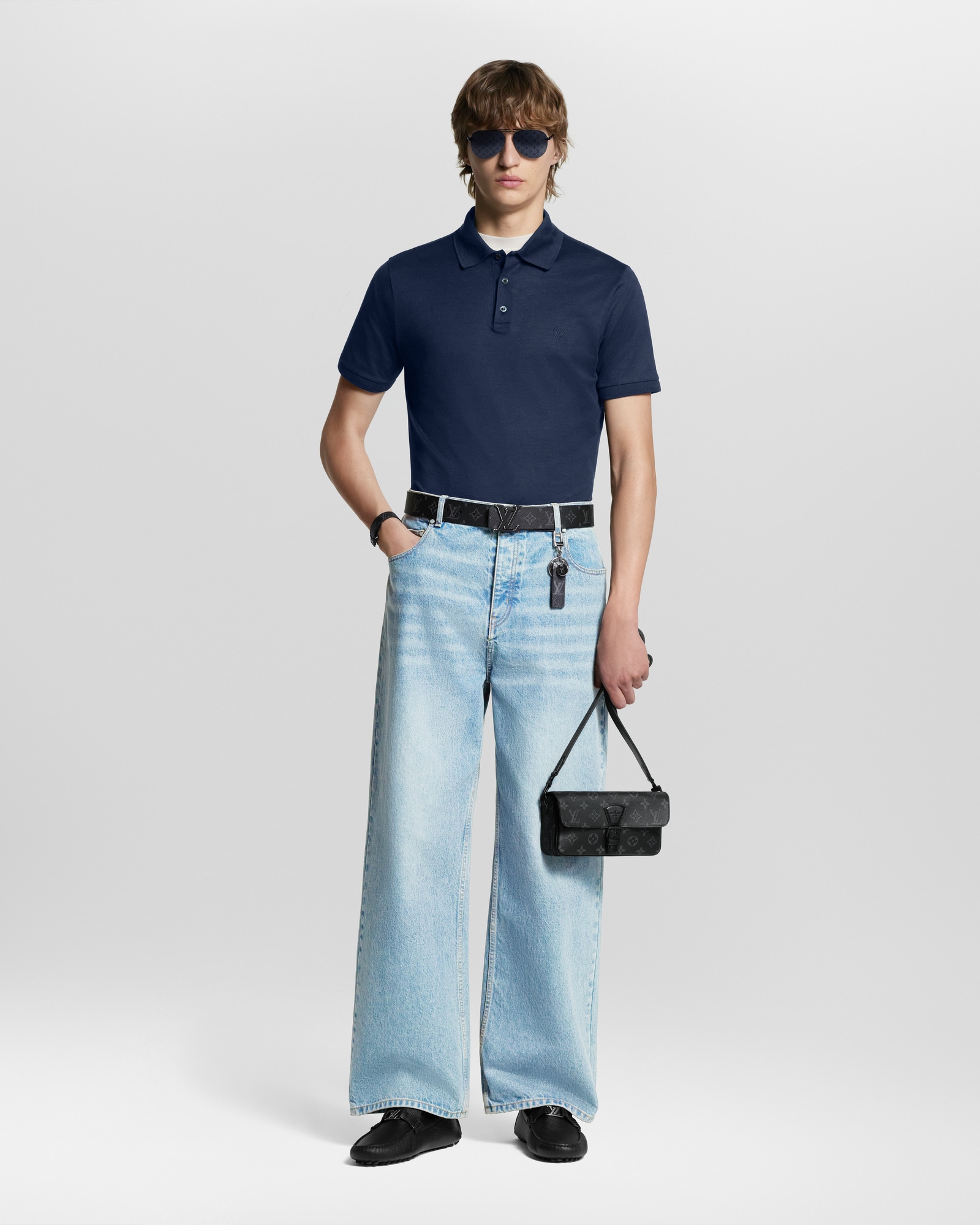 ブレスレット・LV スリム モノグラム・エクリプス｜ルイ・ヴィトン